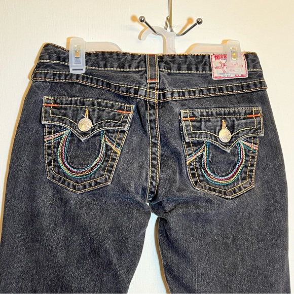 True Religion Disco Joey Big T Flared Jeans USA Made - Picture 3 of 15